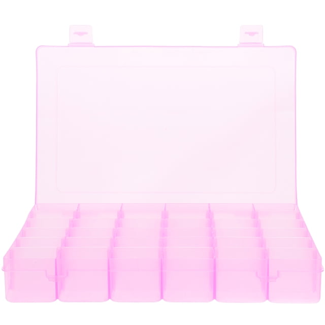 SHISUYAN 36- Tapae Adjusle i Oganize Box with emovable Divide, Box Stoage oaine fo Beads At DIY , Pi