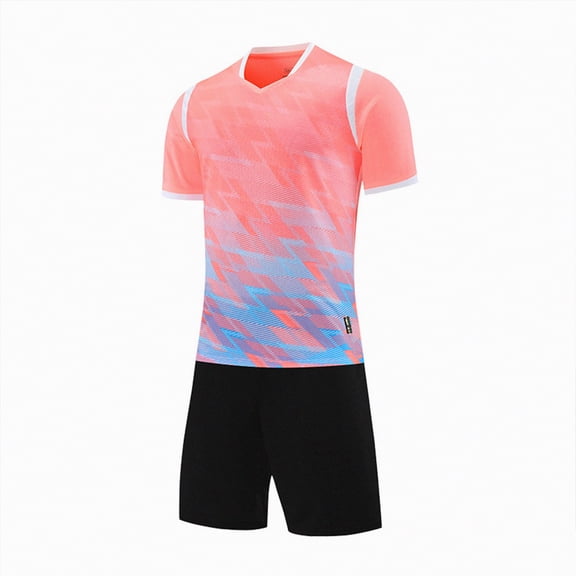 Ccpelsie Boys Sport Outfit Sets Short Sleeve T-Shirt Top Shorts Sets Casual Summer Outifts for Kids 4-12 Years(P,12-13 Years)