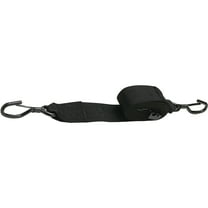 Seachoice Gunwale Trailer Tie Down Strap, 2" Wide, Black