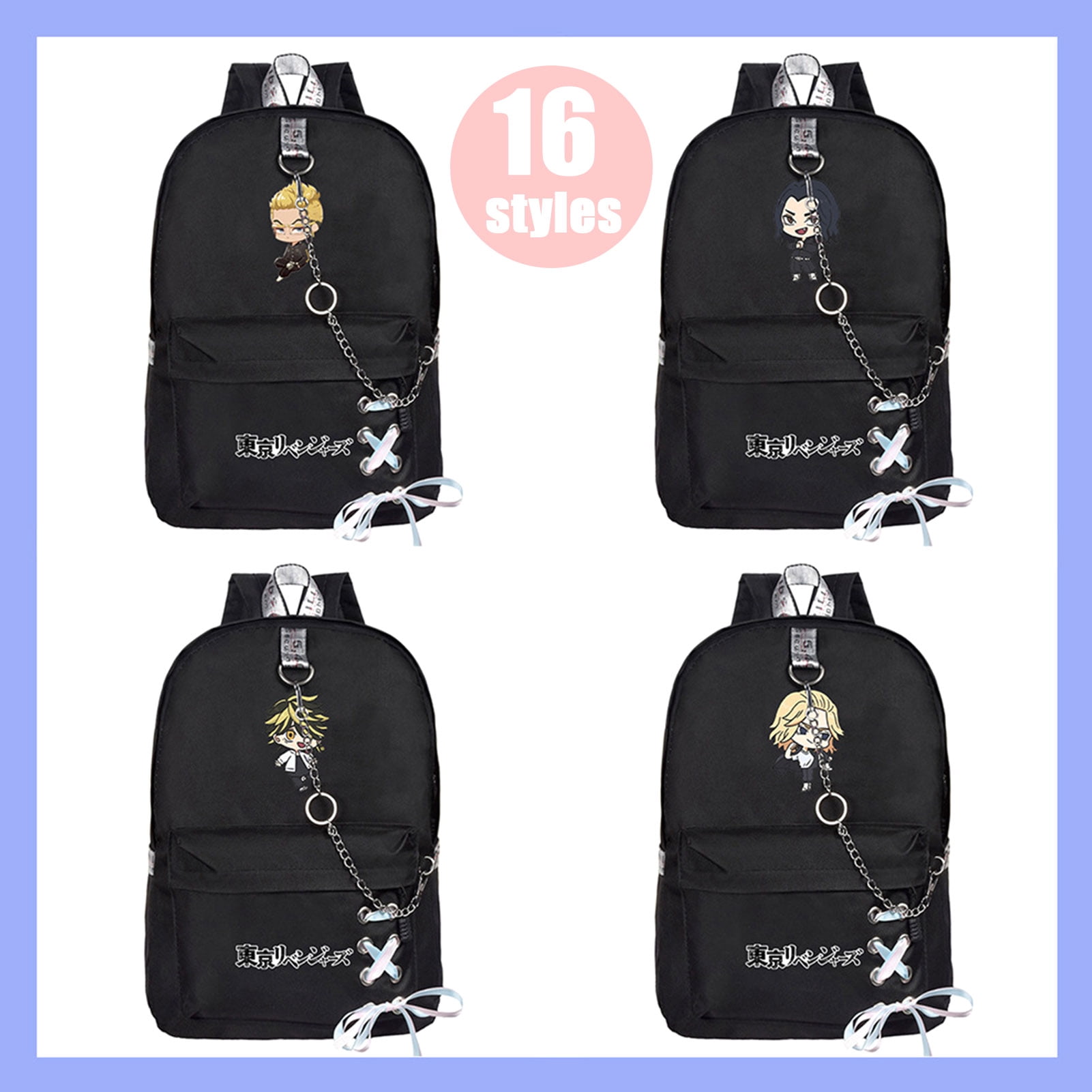 Riapawel Tokyo Revengers Backpacks 