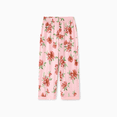 thumbnail image 6 of PatPat Pajamas for Womens Two Piece Sets Short Sleeve Top and Capri Pants Floral Prints Ladies Lounge Sets Sleepwear, Peach Pink, S, 6 of 12
