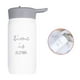 thumbnail image 1 of Inteprter Taza de vacío, botella térmica encantadora con pajita, taza aislada de acero inoxidable 304, botella de agua de retención de calor portátil, Utensilios de cocina Blanco Inteprter HA001778-01, 1 of 1