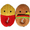 Carl the Cheeseburger & Floyd the Fries, variant on Squishmallows Toddler & Kids Boys or Girls Character Plush Slippers
