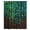 Black, Green, Teal, variant on Brown Green Botanical Sheer Curtains 45 Inches Long for Bedroom, Boho Abstract Love Heart Plant Light Filtering Privacy Drapes, Breathable Semi Sheer Short Window Treatment for Kitchen Cafe Bathroom
