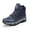 Blue, variant on YOUTHUP Men's Hiking Boots Waterproof High Top Outdoor Trekking Shoes Anti-Slip Trail Sneakers for Climbing and Walking