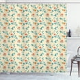 thumbnail image 1 of Ambesonne Floral Shower Curtain, Watercolor Style Rose Flower, 69"Wx84"L, Champagne Multicolor, 1 of 3