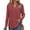 Red, variant on Shine Up Hoodies for Women Ribbed V Neck Knit Pullover Sweater Fall Hooded Sweatshirts