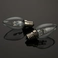 thumbnail image 3 of AMERTEER E12 LED Candelabra Light Bulb 4LEDS Candle Lamp 0.8W Light Warm White, 3 of 5
