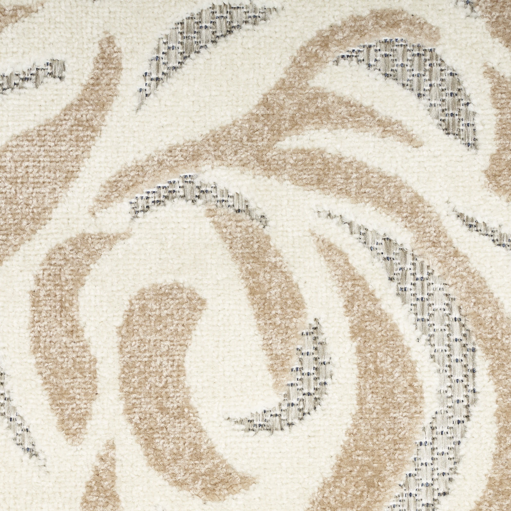 Nourison Aloha Indoor/Outdoor Blue Grey 2'8" x 4' Area Rug (3x4)
