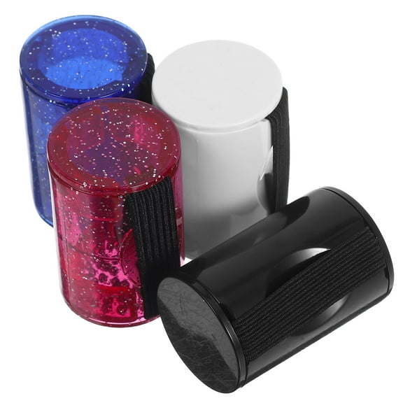 CIMAXIC 4pcs Mandolin Rhythm Accessories For Beginners Hand Shaker Assorted Color Educational Tool