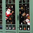 thumbnail image 4 of Adhesivos navideños para ventanas y puertas Adhesivos de copos de nieve Adhesivos de pared autoadhesivos (60x90cm), 4 of 5