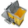 thumbnail image 3 of Dryser Commercial Janitorial Cleaning Cart on Wheels - Housekeeping Caddy with Key-Locking Cabinet, 3 of 7