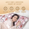 thumbnail image 4 of Lsque Kawaii Pig Body Pillow Case Cover,Ultra-Soft Microfiber Bed Pillow Cases 20x54 inches,Elegant Bedding,Breathable Durable Pillow Cover with Envelope Closure, 4 of 8