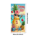thumbnail image 2 of Festive Design Christmas Banner Tropical Decor Summer Party Decoration Tropical Beach Theme for Summer Celebration Beach Party Holiday Event, 2 of 7