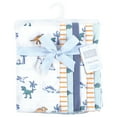 thumbnail image 2 of Hudson Baby Boys Cotton Flannel Burp Cloths 7-Pack, Pastel Dino, One Size, 2 of 6
