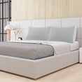 thumbnail image 2 of PiccoCasa 2Pcs Brushed Microfiber Zippered Pillowcases Light Gray Standard, 2 of 7