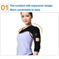 thumbnail image 2 of Shoulder Brace Support Arm Sling for Stroke Hemiplegia Subluxation Dislocation Recovery Rehabilitation (Size : Left Shoulder), 2 of 7