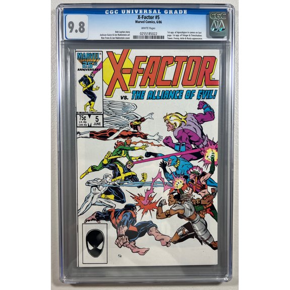 X-Factor #5 - CGC 9.8 Comic Book