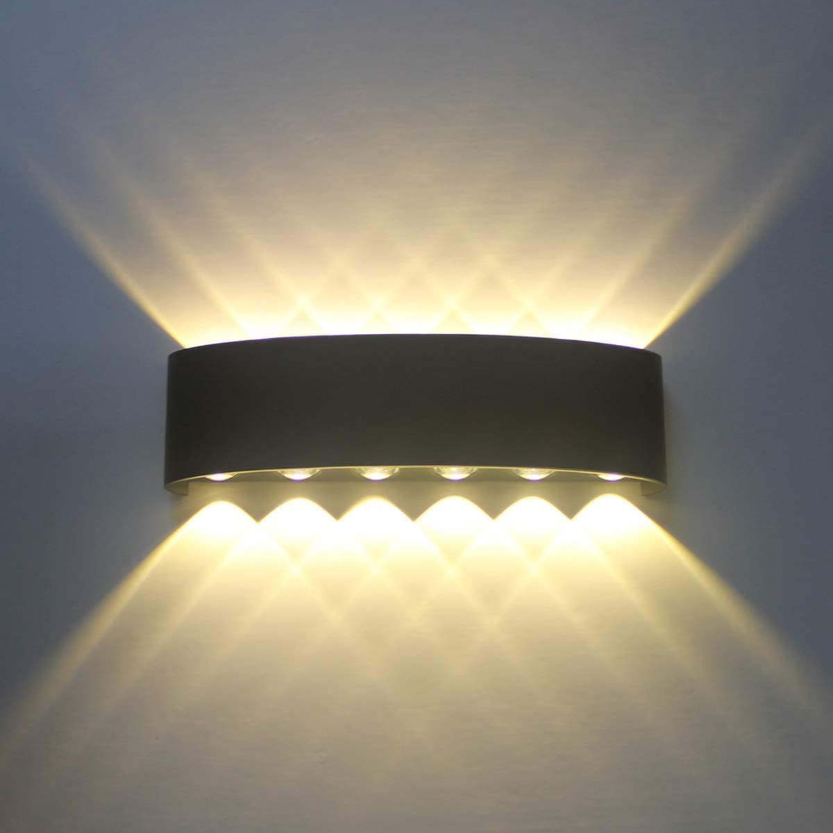 85V-265V Mini LED Wall Light Walkway Bathroom Light Up Down Indoor Ceiling 