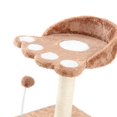 thumbnail image 6 of Cat Kitten Sisal Scratch Post Wear Resistant Towers Brown, 6 of 7