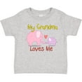 thumbnail image 3 of Inktastic My Grandma Loves Me Boys or Girls Toddler T-Shirt, 3 of 5