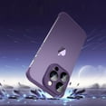 thumbnail image 5 of Frameless Series Designed for iPhone Case,Minimalist Protective Shock Absorption Soft TPU Shells & Elastomer Inlays Easy Fit,Shockproof Bumper Cover (Blue,iPhone 14 Pro), 5 of 8