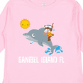 thumbnail image 4 of Inktastic Sanibel Island Florida Dolphin Boys or Girls Long Sleeve Toddler T-Shirt, 4 of 5