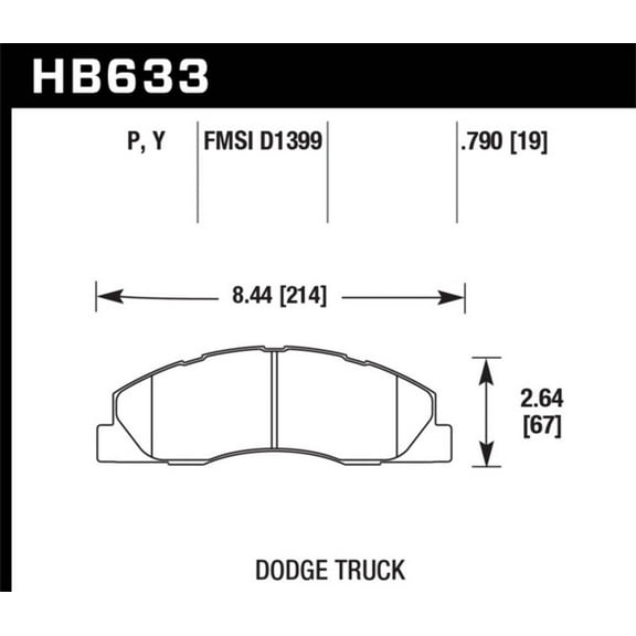 Hawk LTS Street Brake Pads