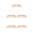 thumbnail image 3 of Transemion 2pack/lot Cheerful With Rainbow Wall Stickers Safe And Dependable LGWS020 5Set, 3 of 6
