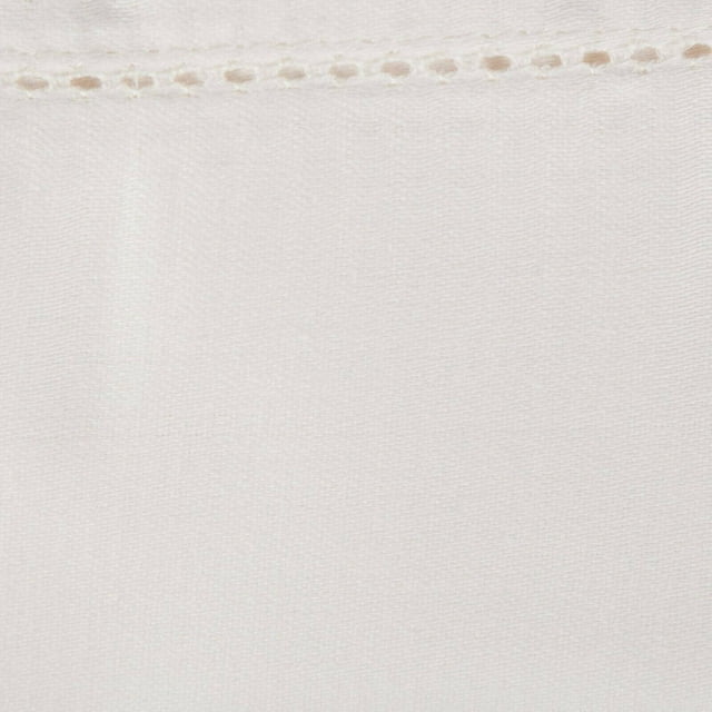 Elite Home Products Hemstitch 400 Thread Count Cotton Sheet Set