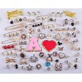 thumbnail image 2 of Broche Sock Charms con forma de alfiler de seguridad, 100 unidades, dorado, para calcetines, 2 of 7