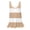 Khaki, variant on Staron Summer Tops for Women Casual Fashion Striped Round Neck Sleeveless Loose Basic Comfy Tank Top with Pockets, Black XL