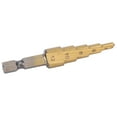 thumbnail image 3 of Ymiko Step Drill Bit Multiple Hole Tapered Reaming Straight Hand Tools 4mm~12mm HOT, 3 of 8