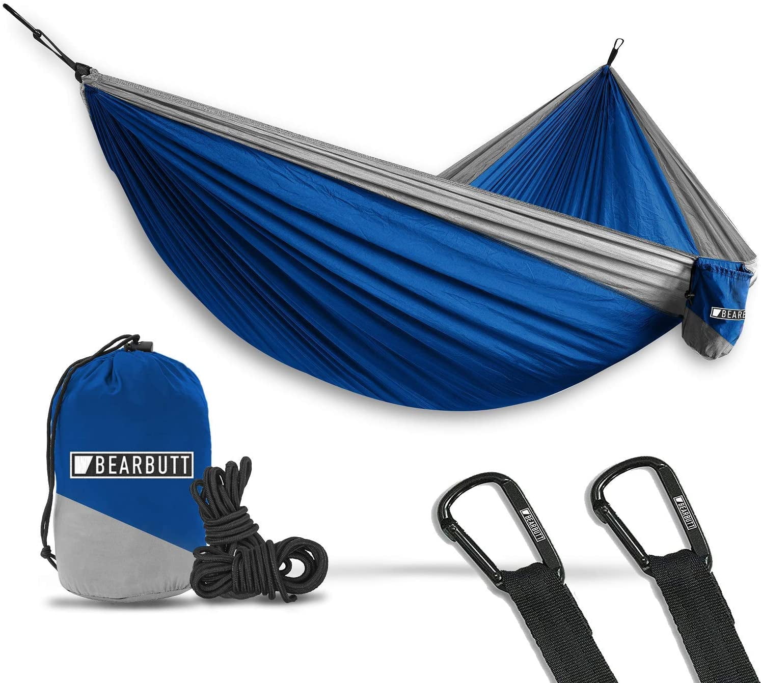 Lifeleads Camping Hammock-Nylon Double and Single Portable Parachute Lightweight for Outdoor or Indoor Backpacking Travel Hiking