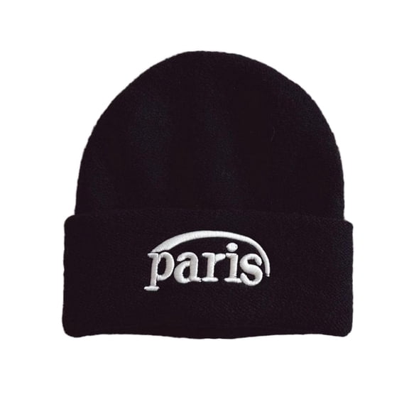 SGFCWSX Kids Winter Beanie Hat Boys Girls Fleece Lined Warm Outdoor Caps Black Size 0-15 Years