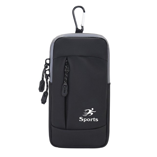 WRKEKC Brassard de Téléphone Réglable pour Course et Entraînements - Pochette Universelle avec Bandes de Sécurité Réfléchissantes