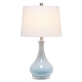 thumbnail image 2 of Lalia Home LHT-4005-LT Droplet Table Lamp with Fabric Shade, Light Blue, 2 of 6