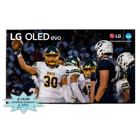 LG OLED55G3PUA 55 Inch 4K UHD OLED evo Smart TV with Dolby Atmos with an Additional 2 Year Coverage by Epic Protect (2023)