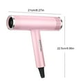 thumbnail image 3 of Professional BLDC Hair Dryer, Negative Ions Blow Dryer, Low Noise Fast Drying 340g Lightweight Dryer with 3 Speeds 3 Heating for Home, Salon and Travel, 3 of 7