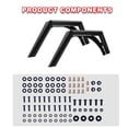 thumbnail image 6 of For 2018-2023 JEEP Wrangler JL JLU Unlimited 2PC Rear Fender Flares Heavy Duty Steel, 6 of 9