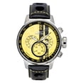 thumbnail image 1 of Invicta Reloj S1 Rally Cronógrafo GMT con Correa de Piel, Esfera Amarilla y Negra, Cuarzo 48616, 100 M, para Hombre, 1 of 1