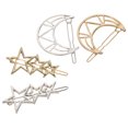 thumbnail image 1 of CRILSTYLEO 1Jgo Accesorios Para Geométricos Metalizadas En Colores Surtidos Para Mujer, 1 of 6