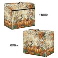 thumbnail image 3 of HELLHERO Hummingbird and Pumpkin Sewing Machine Cover Lightweight Stylish Home Appliances Covers Reusable, 3 of 8