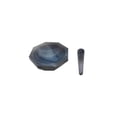 thumbnail image 1 of 1pc ID 30mm To 130mm Natural Agate Mortar With Grinding Rod,Laboratory Wear Resistant Mortar With Agate Grinding Pestle, 1 of 6
