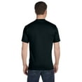 thumbnail image 5 of Hanes mens 5.2 oz. ComfortSoft Cotton T-Shirt(5280)-BLACK-L-5PK, 5 of 5