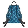thumbnail image 2 of Naloa Cute Turtle Print Lightweight DayBackpack Suitable for school, work, shopping, travel, etc., 2 of 5