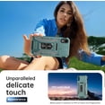thumbnail image 6 of for iPhone XR Case with Screen Protector,Sliding Camera Cover,-Grade Cover with  Stand Phone Case 6.1" Pale Green, 6 of 14