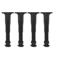 thumbnail image 1 of UPOUART 4Ud Patas Ajustables Para Y Gabinete Soporte Negro Duradero Y Fácil De Instalar, 1 of 8