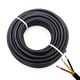 thumbnail image 5 of Cable de alimentación 18AWG UL2464 Cable eléctrico trenzado LED rojo, negro y amarillo, 3 conductores de cobre estañado (2464-18AWG-3C- 100 pies), 5 of 5