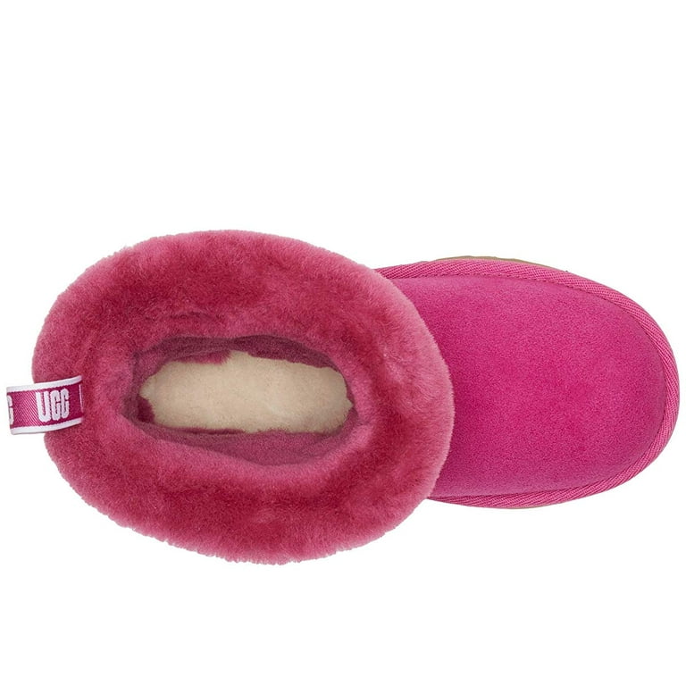 Pink ugg hot sale fluff mini quilted